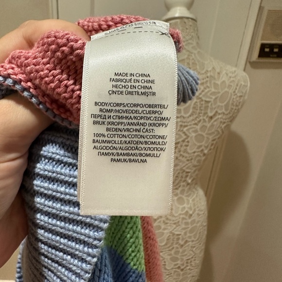 SOLD Polo Ralph Lauren striped sweater XL ASO The Summer I Turned Pretty Belly - Picture 3 of 6